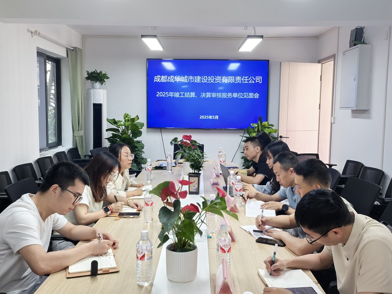 城投公司组织召开2025年审计中介服务机构见面会